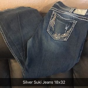 Plus Size Silver Jeans